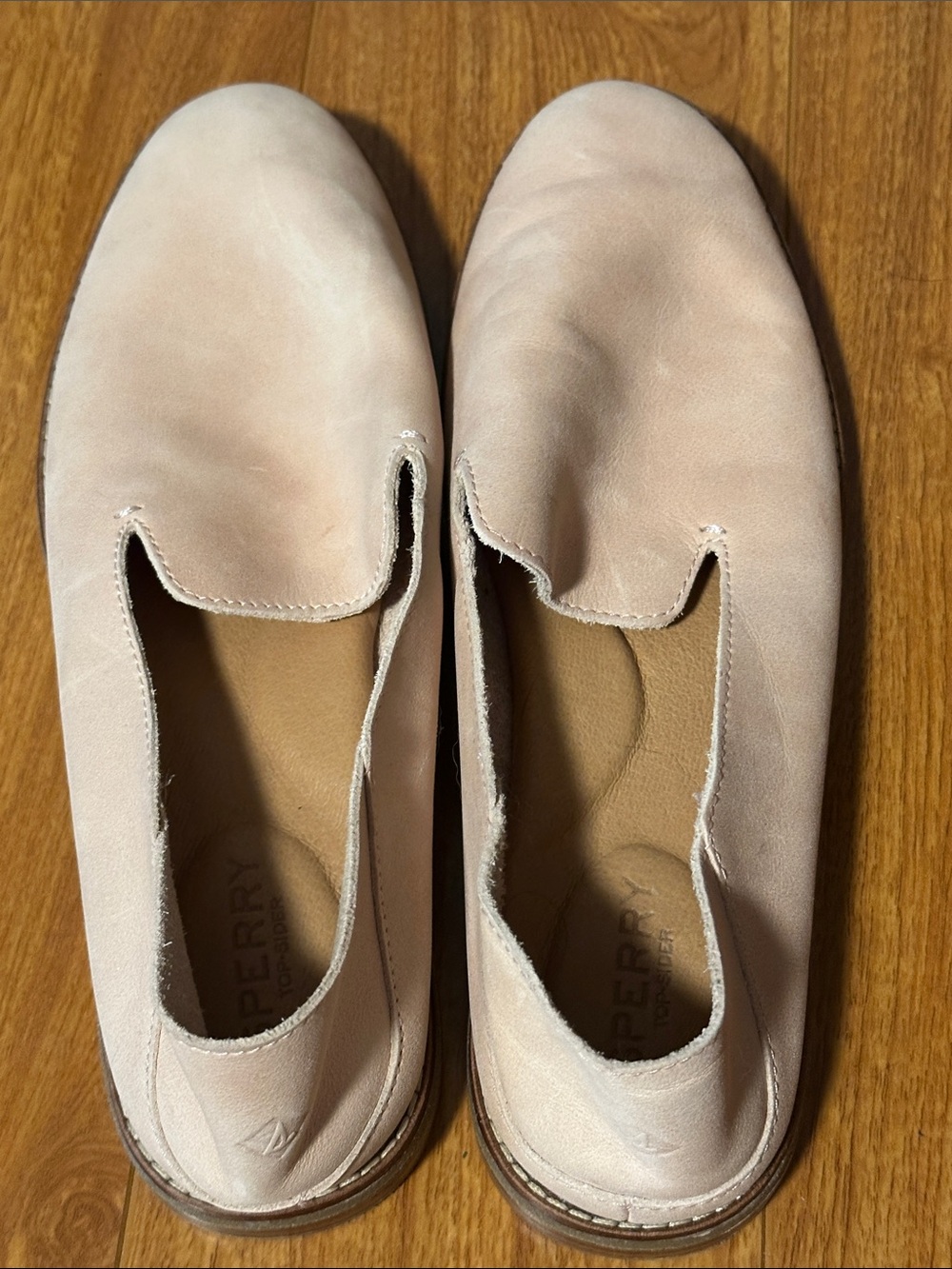 Sperry Women’s Slip-On Loafers in Pale Blush